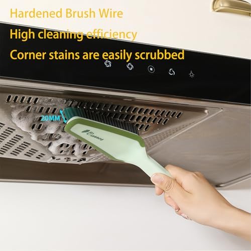 3 in 1 Multifunctional Crevice Cleaning Brush - Green