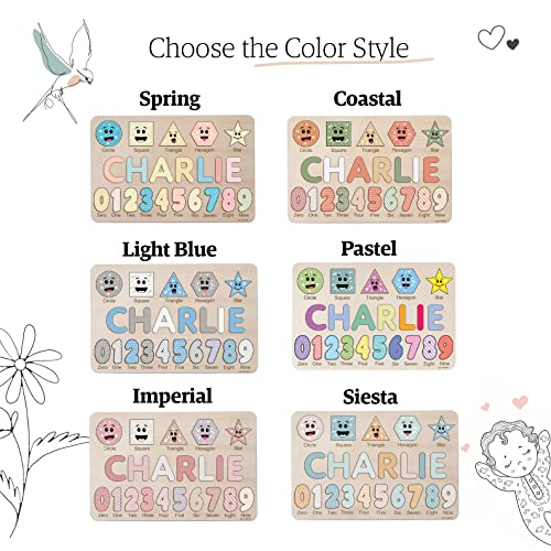 Personalized Wooden Name Puzzle for Kids