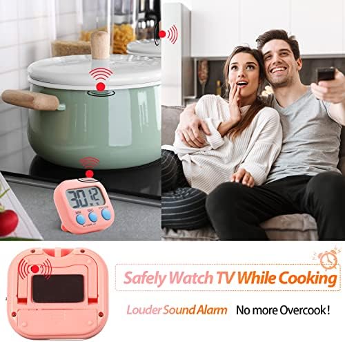 24 Piece Digital Kitchen Timer with Magnetic Base