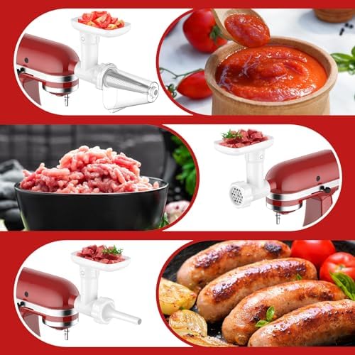 Cofun KitchenAid Meat Grinder and Strainer Set