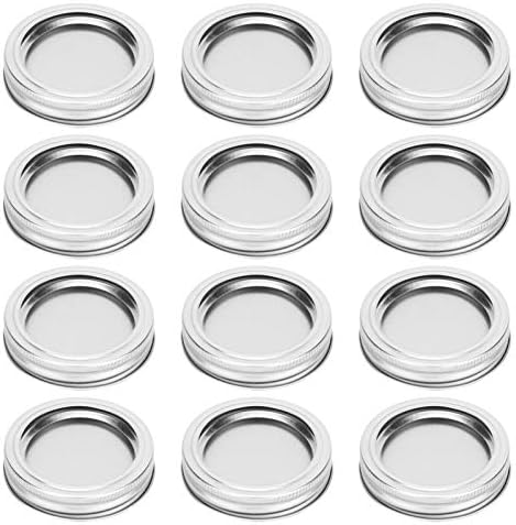 AUNMAS 12PCS Glass Jar Lid 70mm Canning Lids
