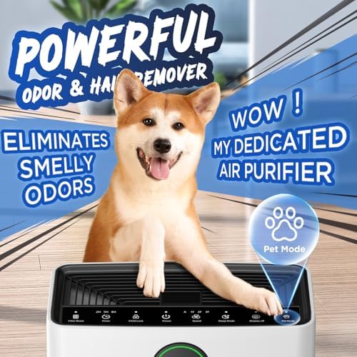 MOOKA PR1 HEPA Air Purifier for Large Room 2200 Sq Ft