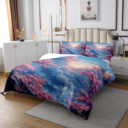 Erosebridal Japanese Anime Queen Quilt Set for Kids