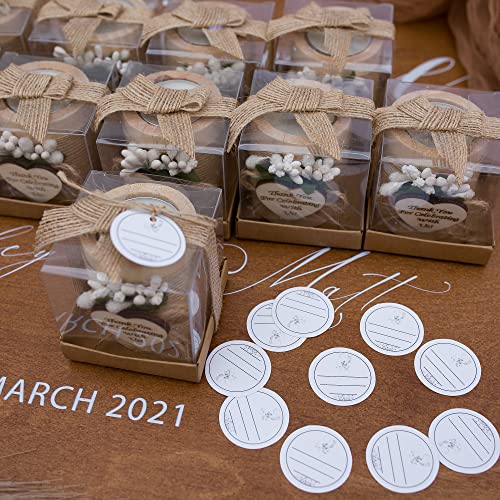10 Piece Wooden Tealight Candle Holders Set