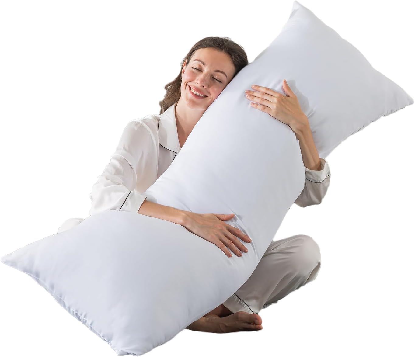 BedTreat Full Body Pillow Insert for Adults - Soft and Fluffy
