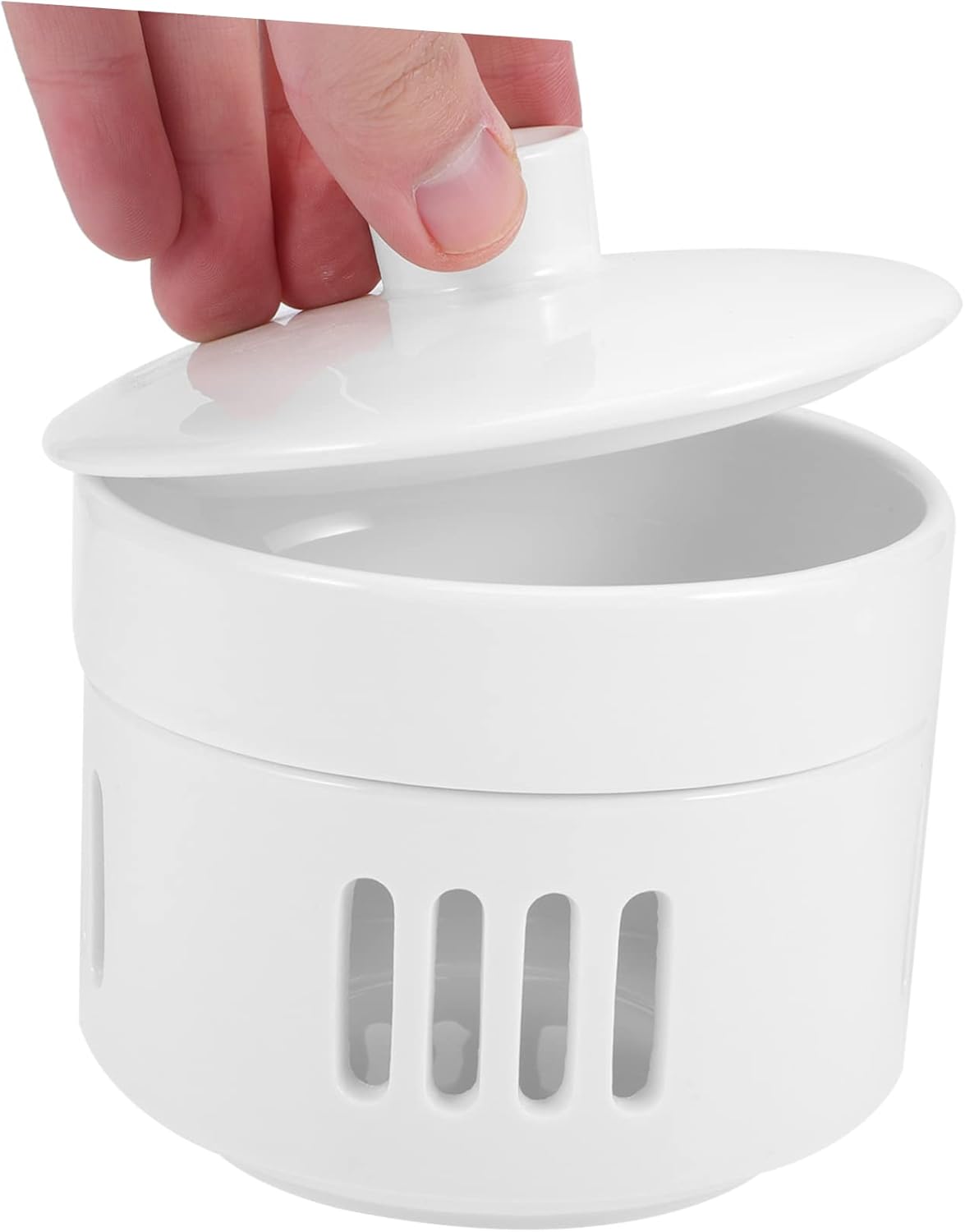 Cubilose Pot Ceramic Stew Bowl with Heating Base