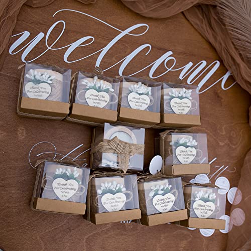 10 Piece Wooden Tealight Candle Holders Set
