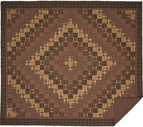 VHC Brands Prescott Patchwork King Quilt 110x97