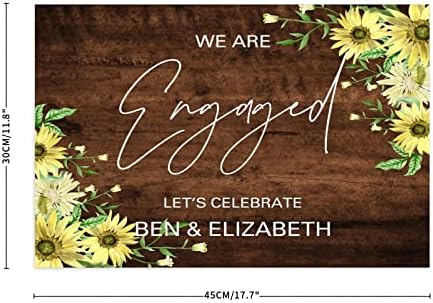 Personalized Wedding Welcome Sign 12x18 Inch Wood