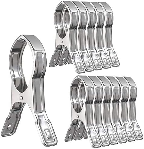 WEBI Pool Cover Clips for Beach Towels and Chairs