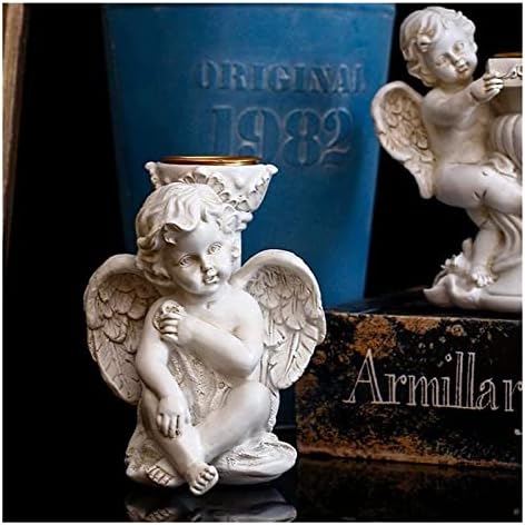 Abstract Resin Angel Sculpture Tabletop Decor
