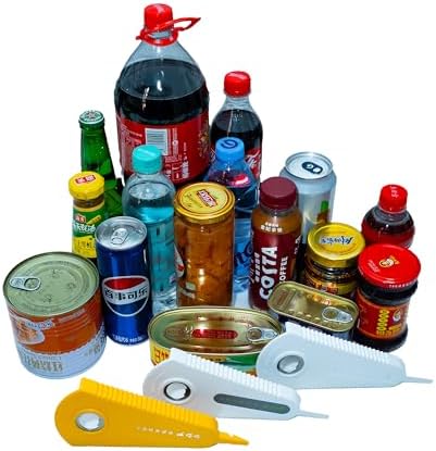 Multifunctional Can Opener with Magnet for Jar and Bottle