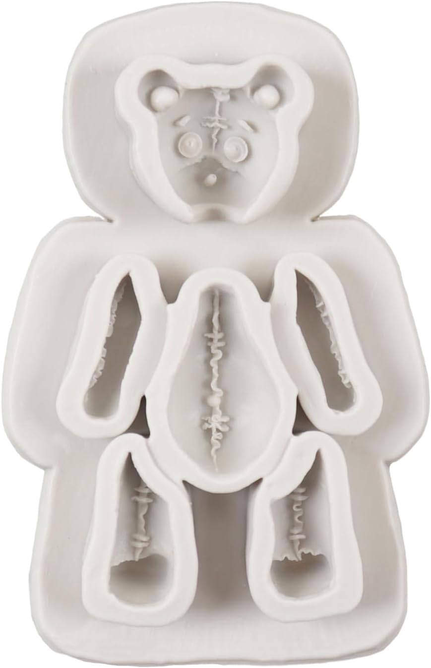 Bear Chocolate Fondant Mold Set of 5