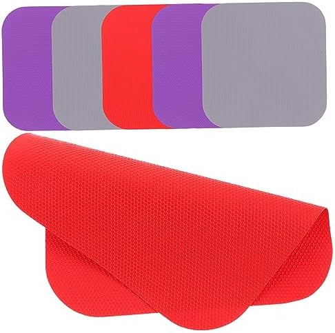 18 Pcs Rubber Jar Lid Opener Grips for Fridge and Kitchen Use