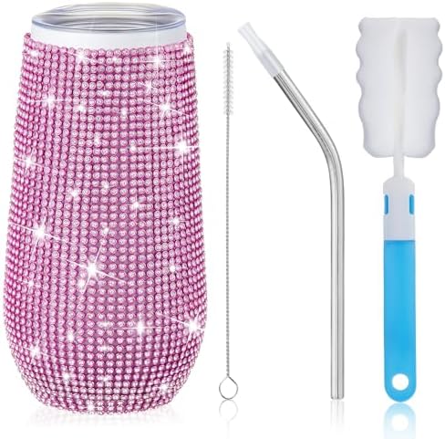 Tessco Bling Tumbler with Straw and Lid