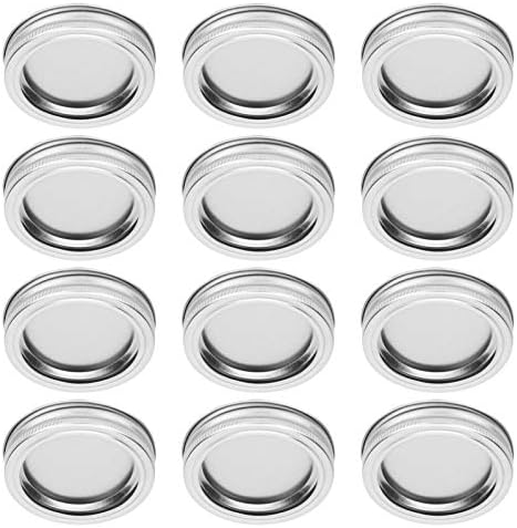 AUNMAS 12PCS Glass Jar Lid 70mm Canning Lids