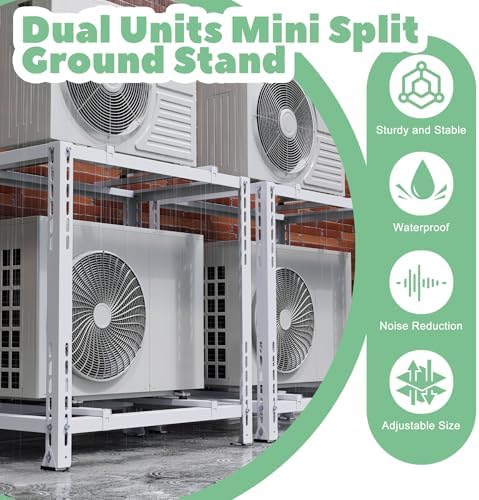 Memrita Double Levels Mini Split Ground Stand