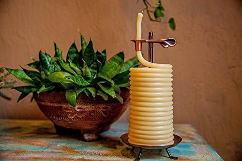 Candle by the Hour 80-Hour Vertical Beeswax Candle