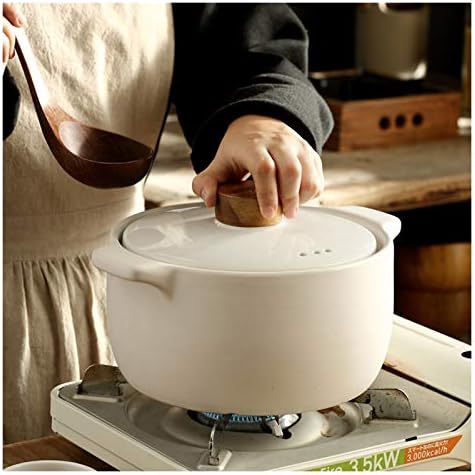 SISWIM Soup Pot Stockpot with Lid 28L Casserole