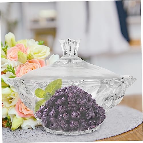 PRETYZOOM Transparent Wedding Candy Storage Jar