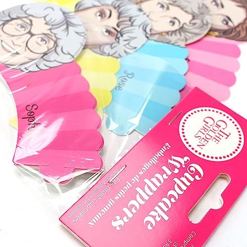 Prime Party Golden Girls Cupcake Wrappers Set of 12
