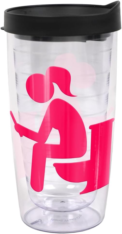 LOGOVISION 16oz Double-Walled Plastic Tumbler