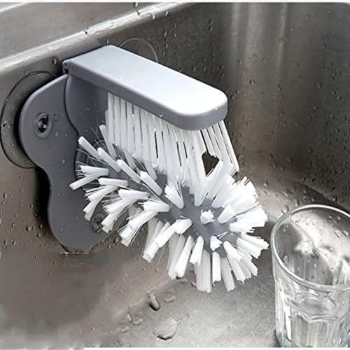 Cup Scrubber for Glass Bottles and Cups 2-in-1 Cleaning Tool