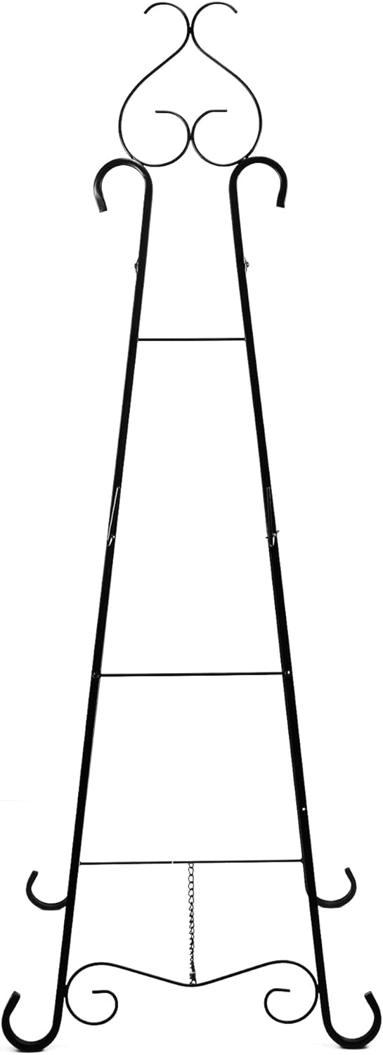 Designstyles Metal Easel Display Stand Black