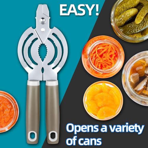 Stainless Steel Jar Opener for Seniors with Arthritis
