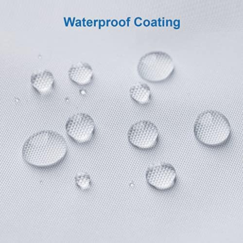 Amazer White Shower Curtain Liner 2-in-1