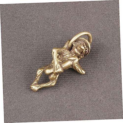 Teaux Brass Monkey Keychain Kitten Accessory