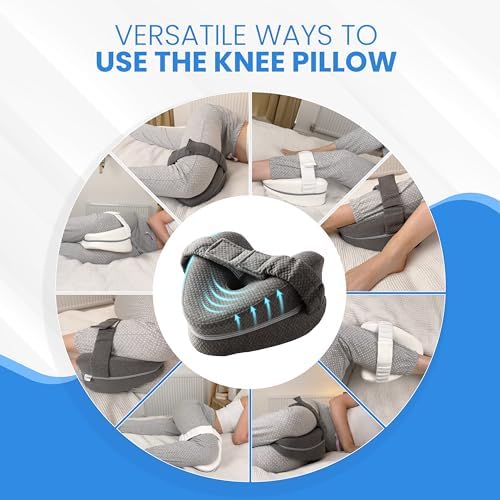 Knee Pillow for Side Sleepers Back Pain Relief