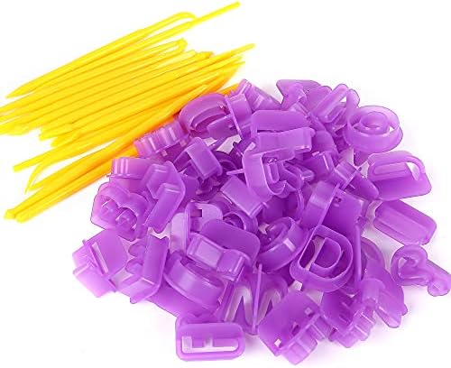 CSPRING 54PCS Plastic Alphabet Number Symbol Cookie Cutters and Mini Fondant Tools