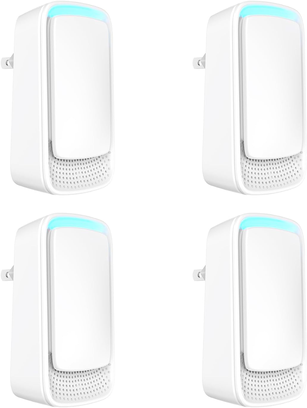 AUKUU Plug In Air Ionizers 4 Pack Negative Ion Purifier