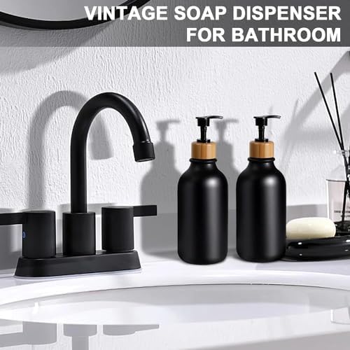 Black Matte Bathroom Accessories Set 5 Pcs