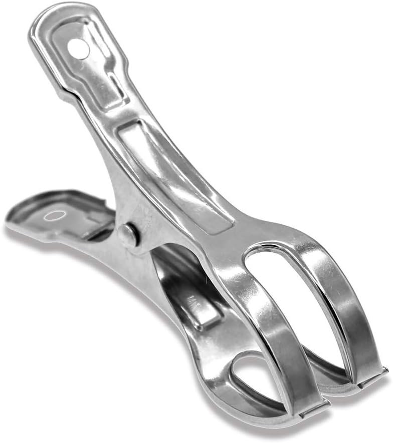 Coideal Beach Towel Clips - 10 Pack Heavy Duty Metal Clamps