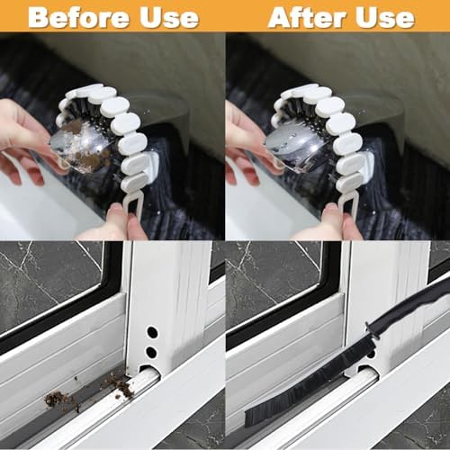 Zxbaers 3 Piece Bendable Cleaning Brushes Set