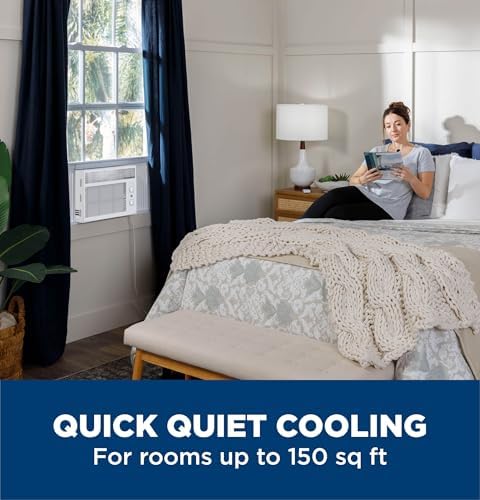 GE 5000 BTU Window Air Conditioner Unit White