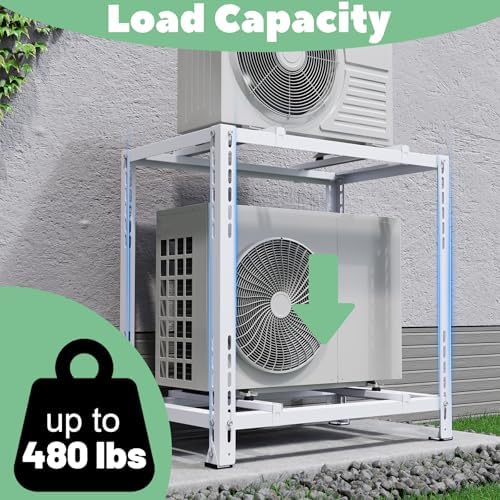 Memrita Double Levels Mini Split Ground Stand