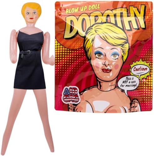 AIR GAG 59 Inch Inflatable Doll - Party Decor Prank Toy