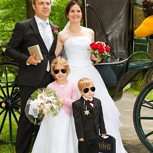 Gold Classic Ring Wedding Security Set