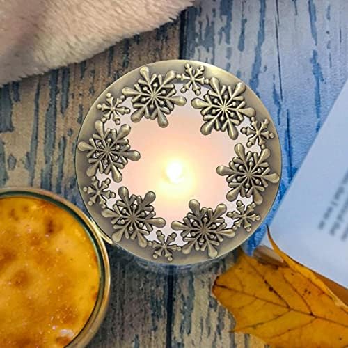 2X Jar Candle Covers for Evenly Burning Candles