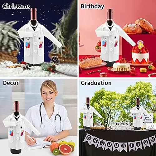 LOMIMOS Doctor White Wine Cover with Accessories