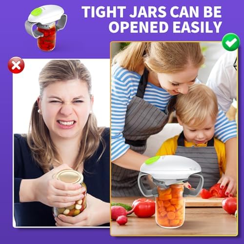 Famzelko Automatic Jar Opener for Elderly and Weak Hands