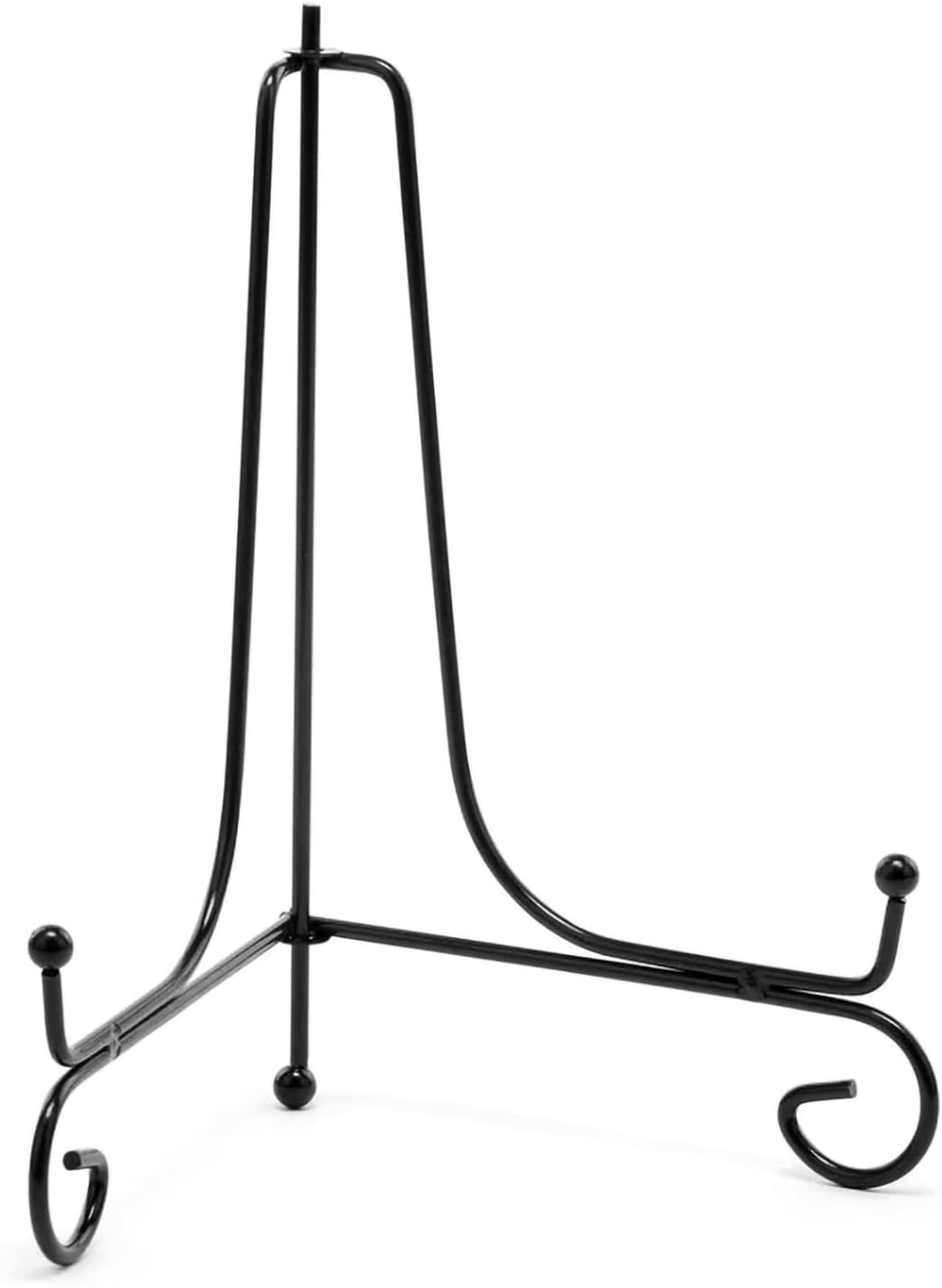 Napco Scrolled Black Metal Easel 8 Inch