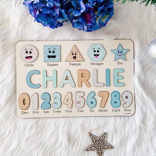 Personalized Wooden Name Puzzle for Kids