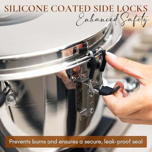 Multipurpose Stainless Steel Stockpot with Flip-and-Serve Lid