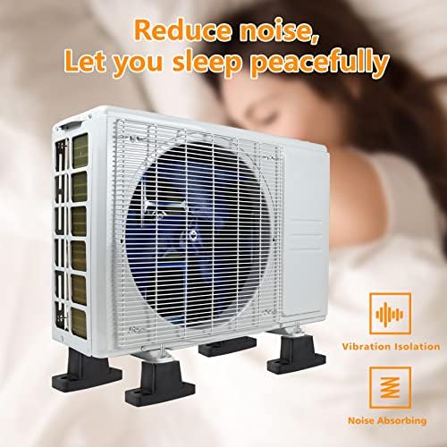 4Pack Anti Vibration Rubber Pads for Mini Split Air Conditioner