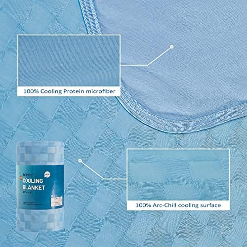 Topcee Cooling Blanket for Hot Sleepers 50x70