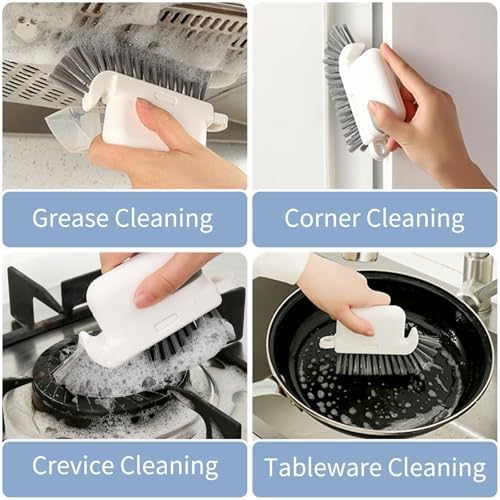 3 in 1 Window Cleaning Brush with Tweezers